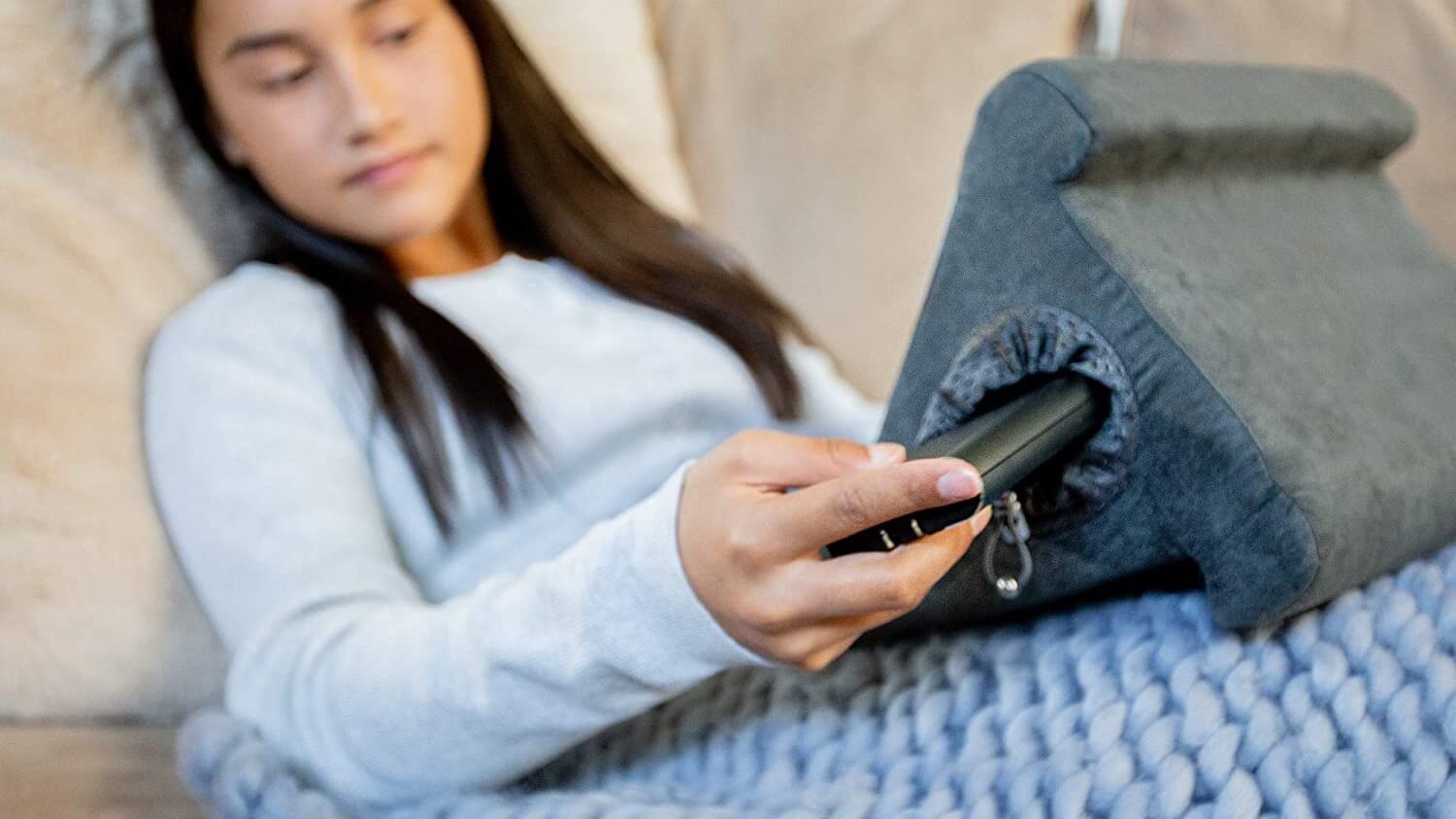 Kids with gadgets. Little persons holding smartphones and tablet using By  ONYX