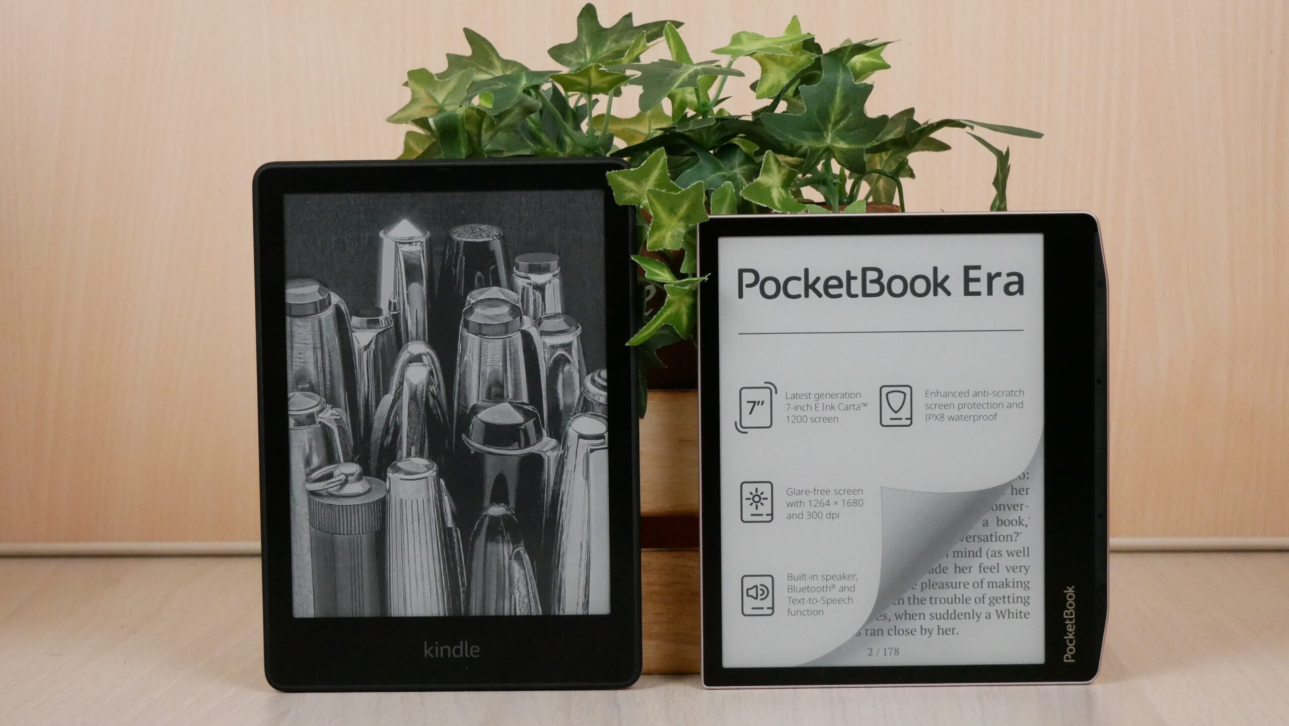 Kindle Paperwhite 11th Gen Signature Edition vs Pocketbook Era