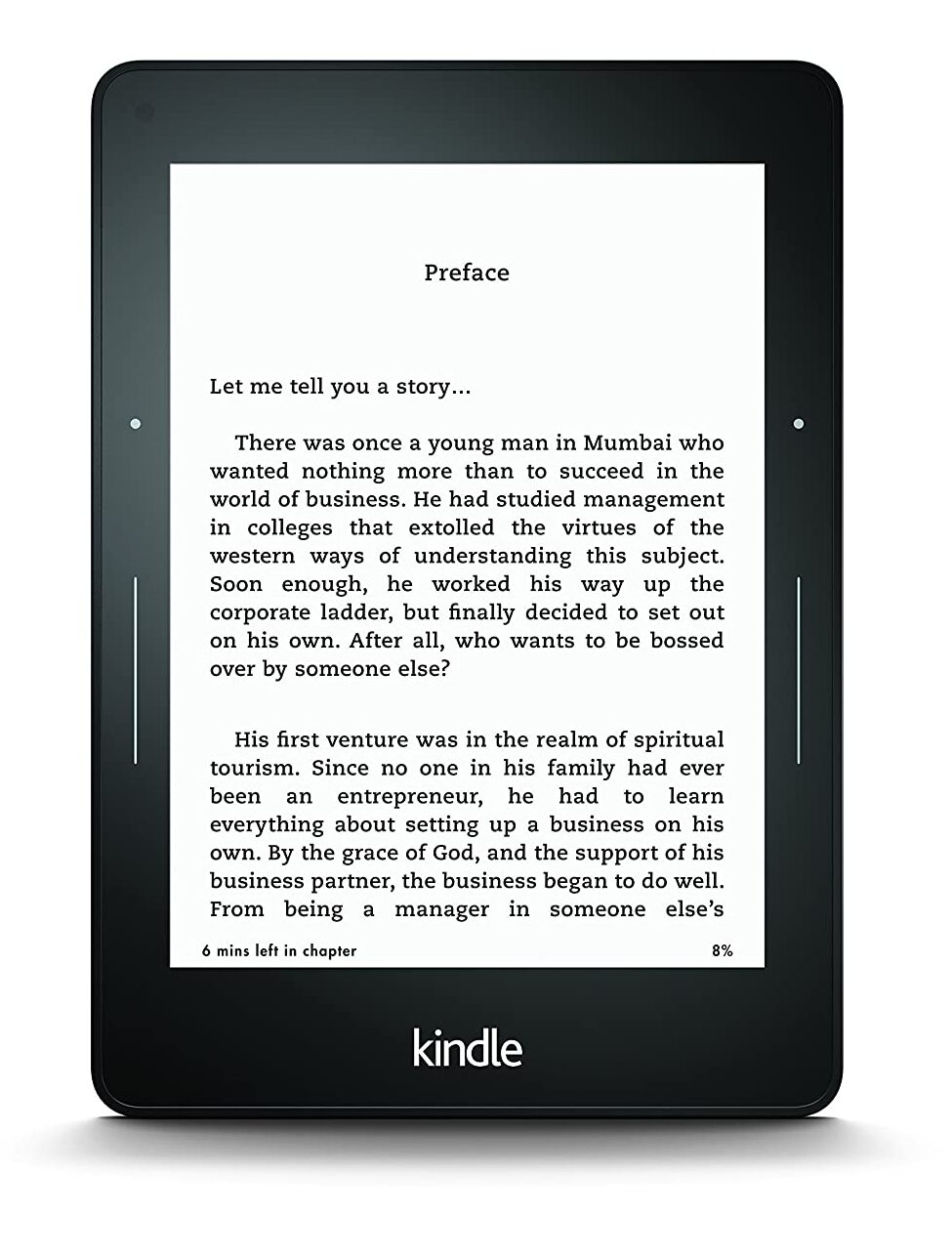  Kindle Oasis – With 7” display and page turn buttons :  Electronics