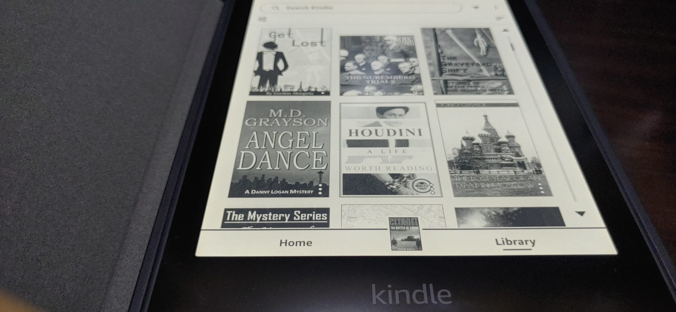 managing library books on kindle
