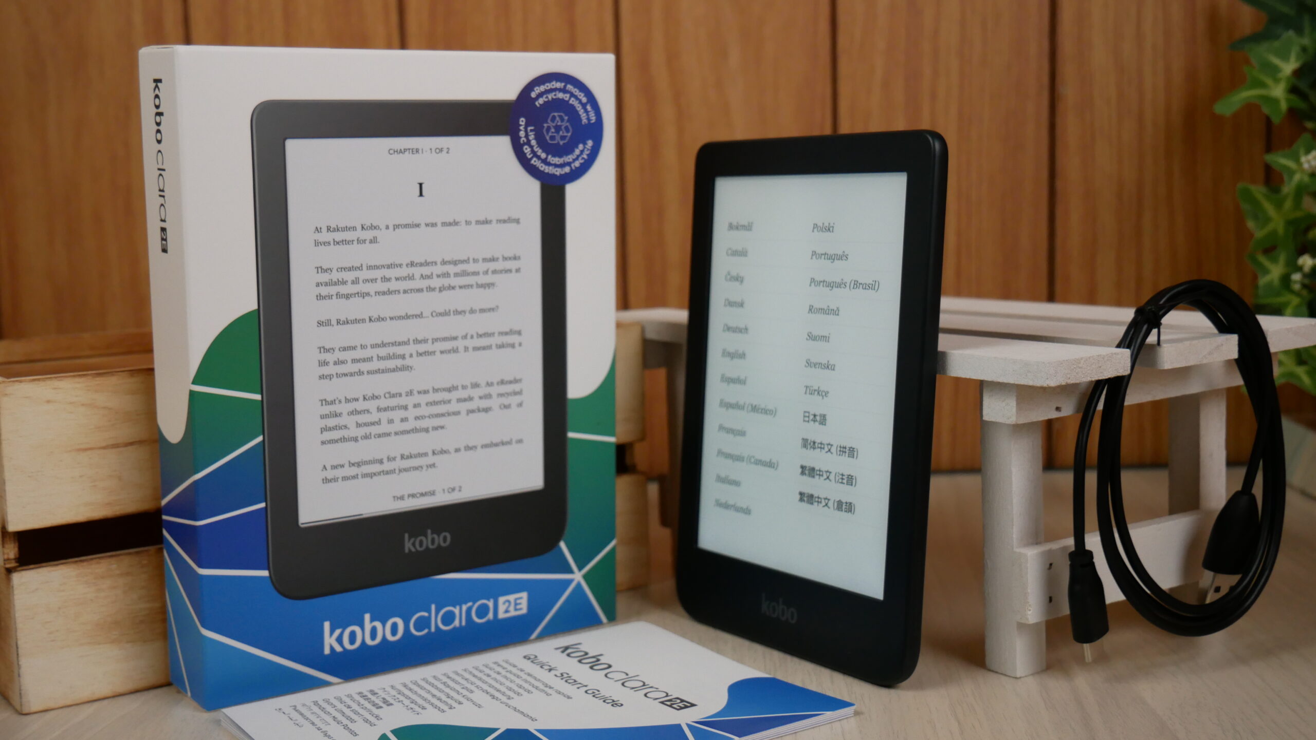 Kobo Clara 2e World's First Recycled e-Reader