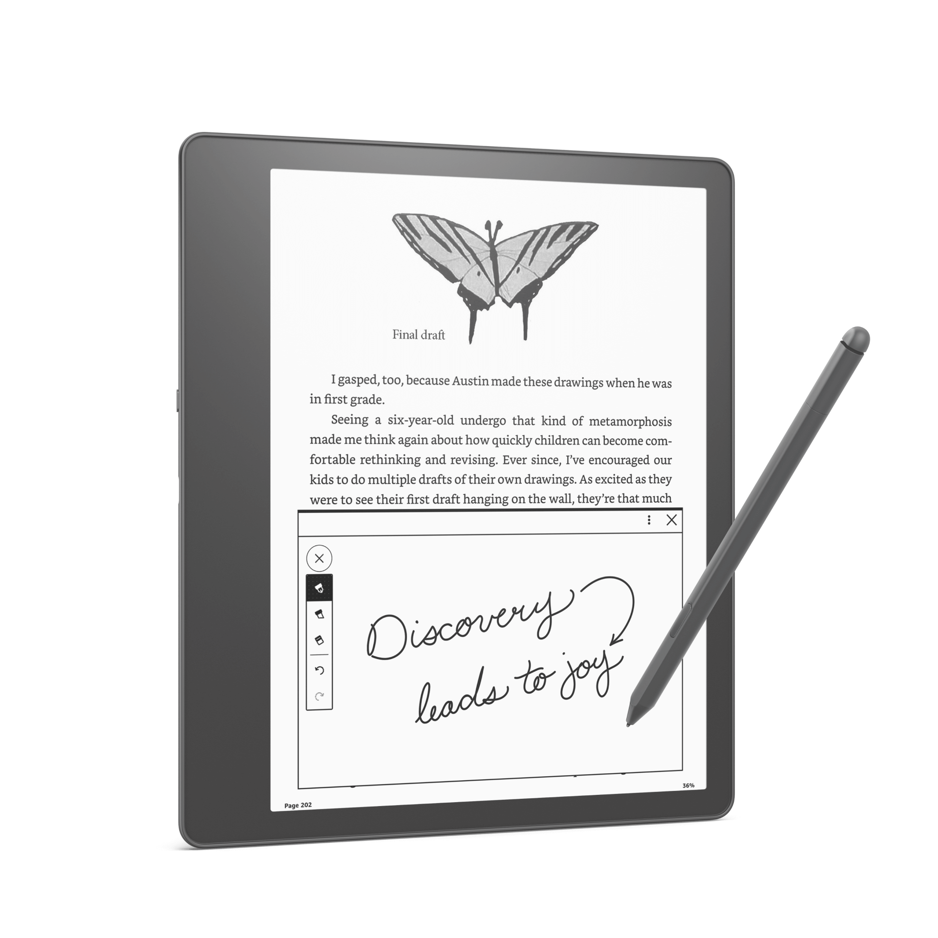 New Kindle Scribe E-Reader 64GB & 10.2-inch screen handwriting input  Premium Pen