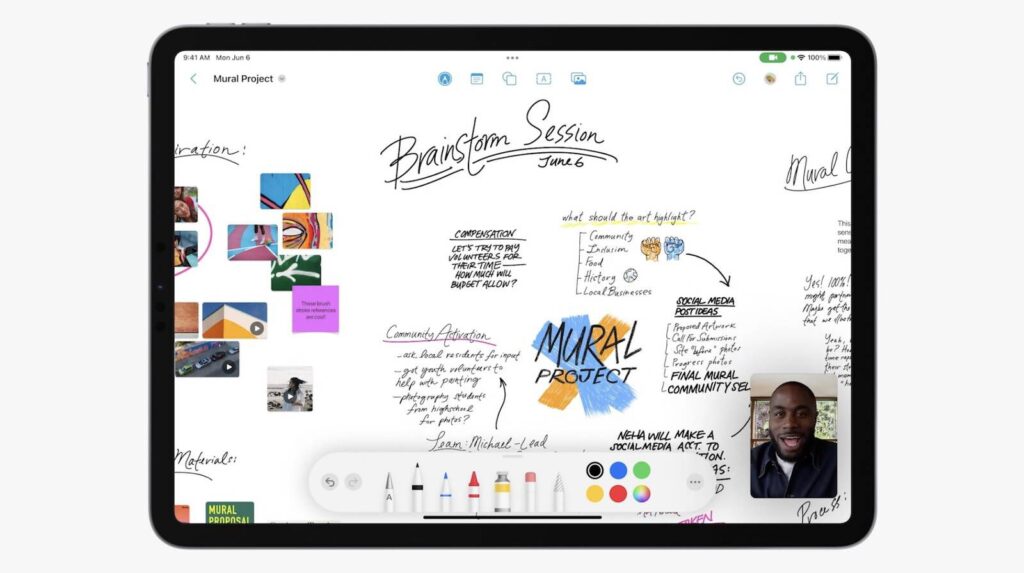 Apple Freeform is a digital whiteboard app and will launch soon Good