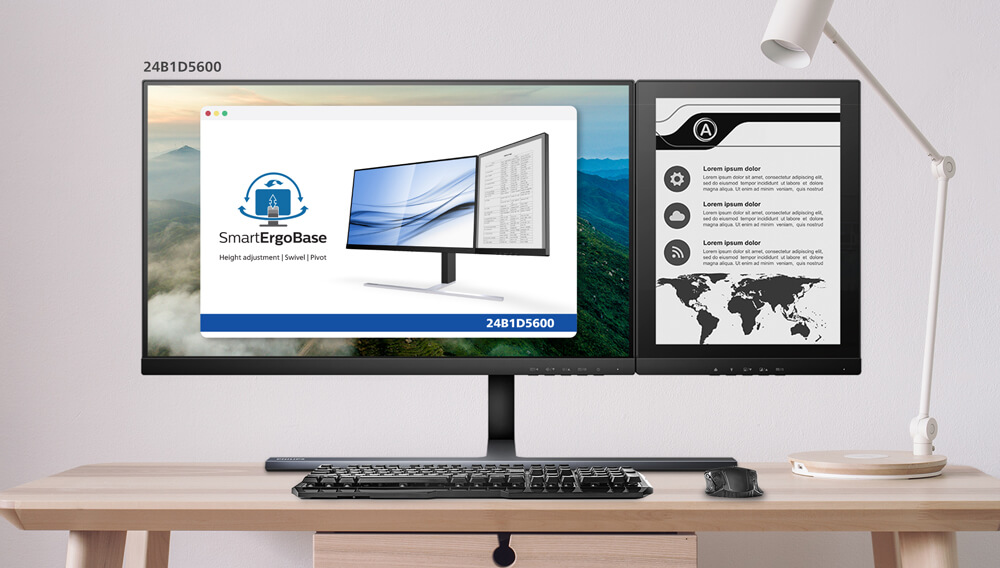 Philips launches two-in-one monitor with LCD and E Ink panels - Good  e-Reader