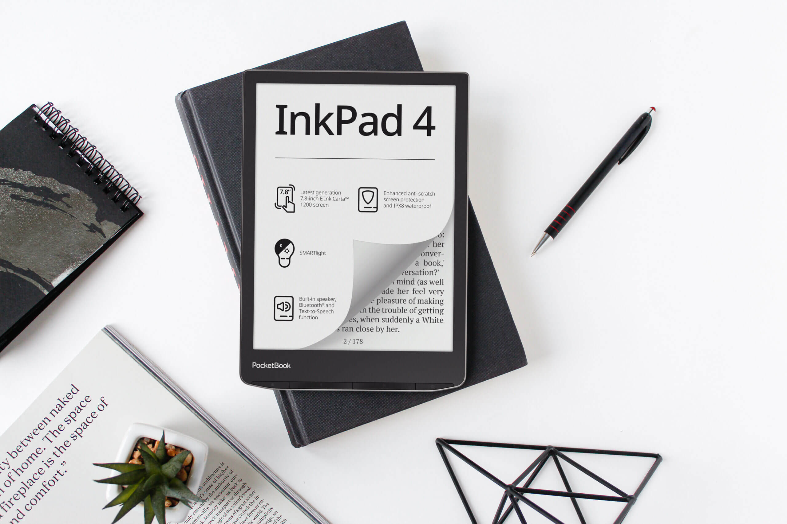 First Look at the Pocketbook InkPad 4 e-Reader - Good e-Reader