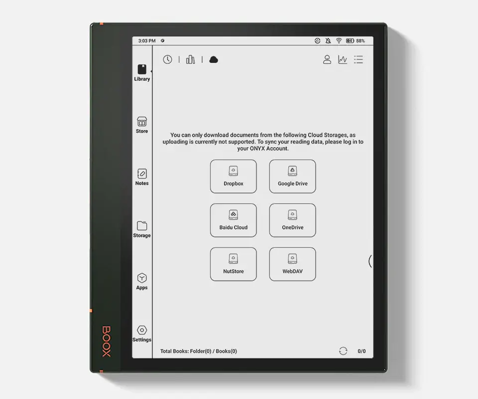 boox cloud storage
