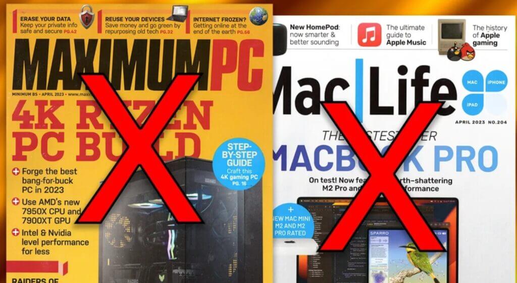 is this end of computer magazines in america