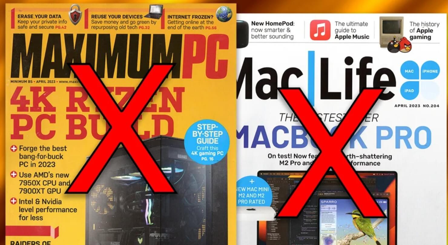 Is this end of computer magazines in America