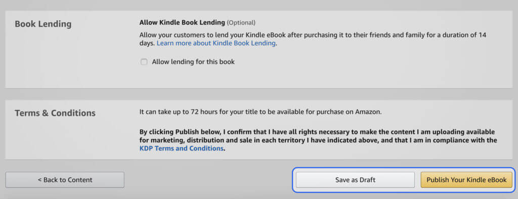 Save Publish