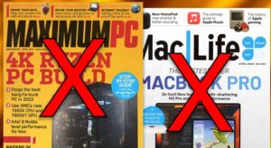 Is this end of computer magazines in America