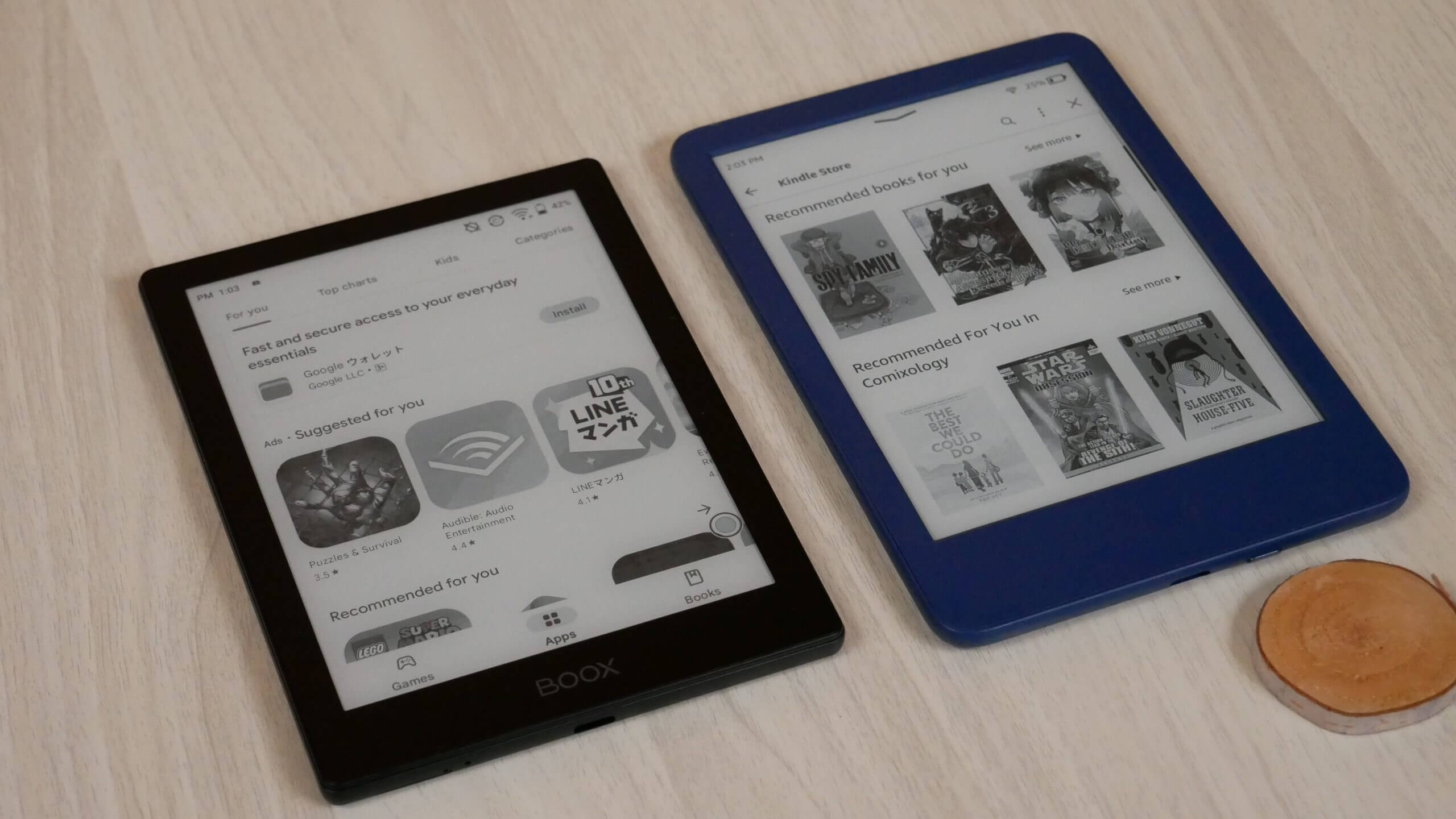 Onyx Boox Poke 5 vs  Kindle - Good e-Reader