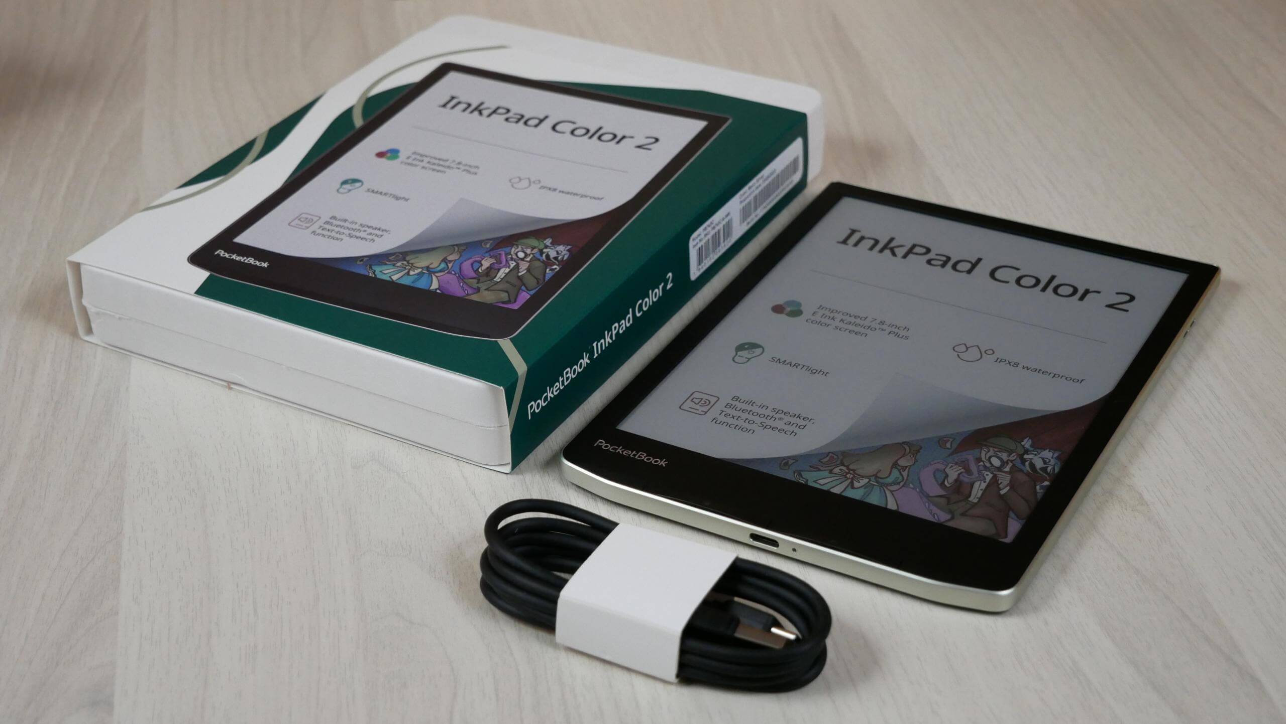 First look at the Pocketbook InkPad Color 2 e-Reader - Good e-Reader