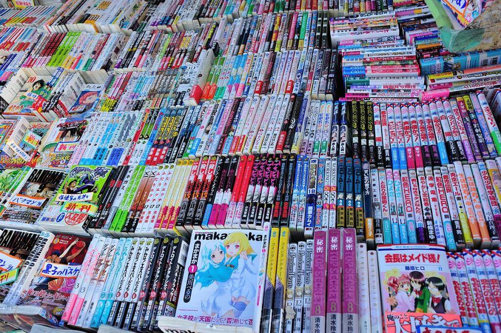 japanese mangas more popular than american comics