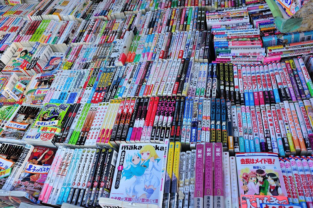 japanese mangas more popular than american comics