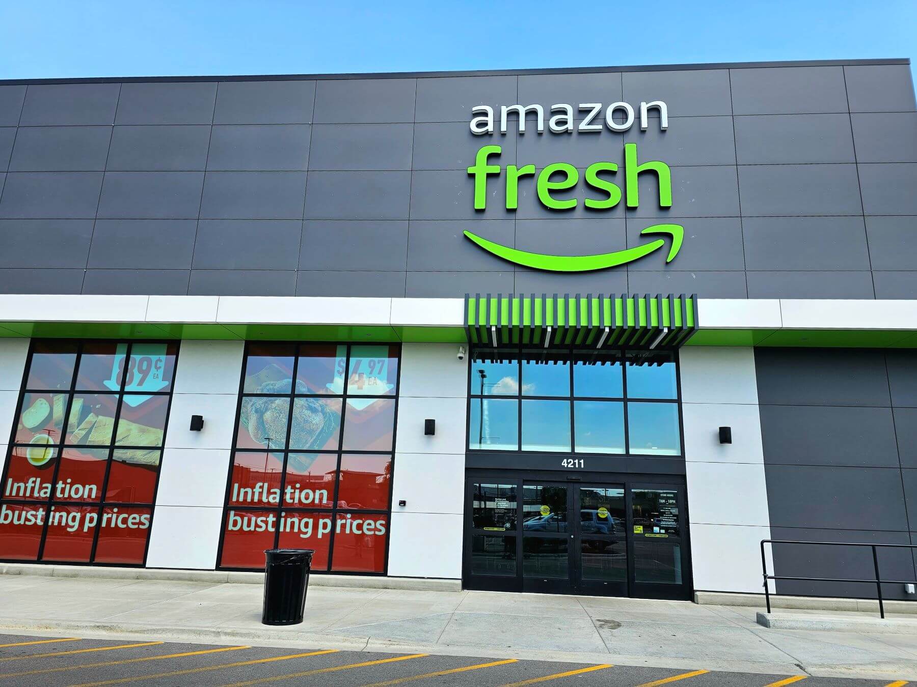 Amazon non-prime member fresh store
