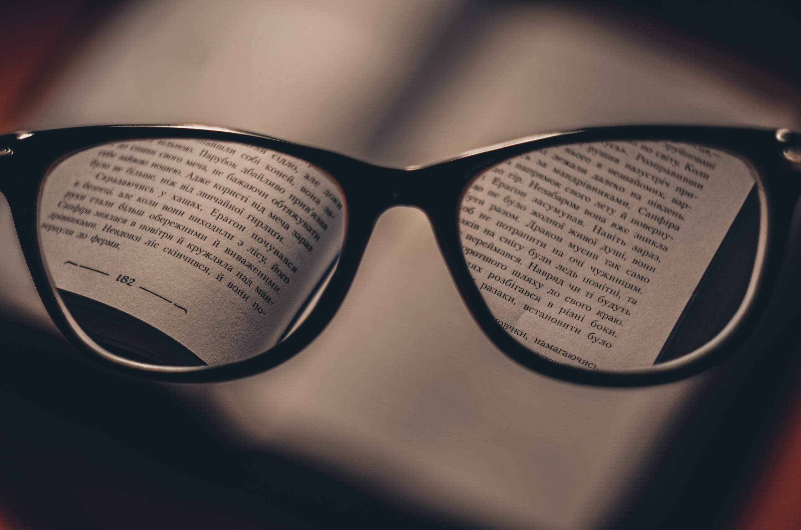 Reading glasses