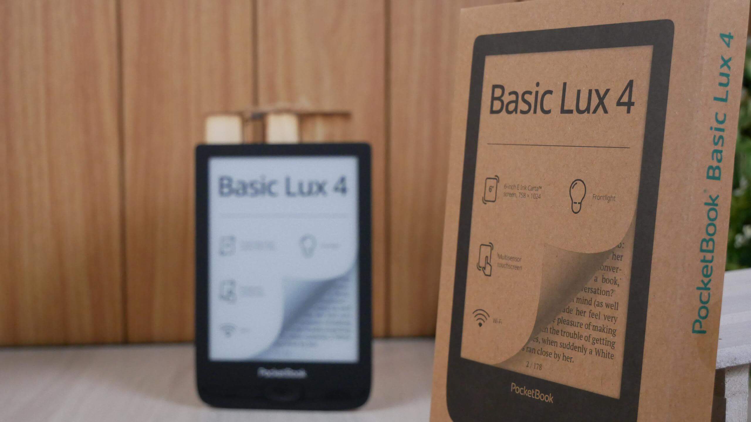 Lux First Good e-Reader Pocketbook - at the 4 Basic look