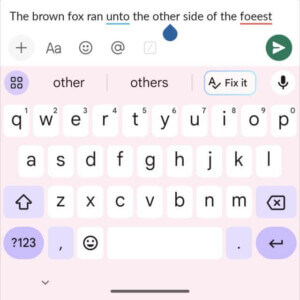 Gboard Proofread AI