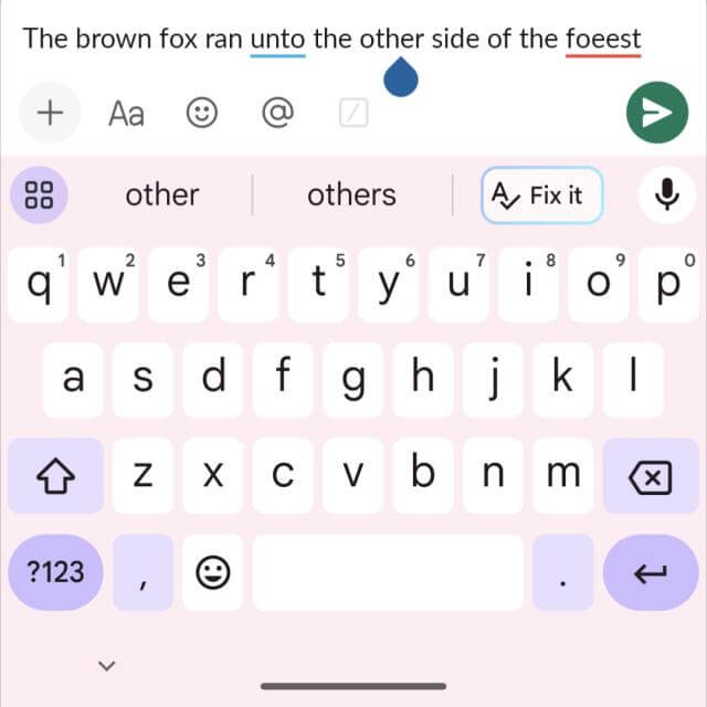 Gboard Proofread AI