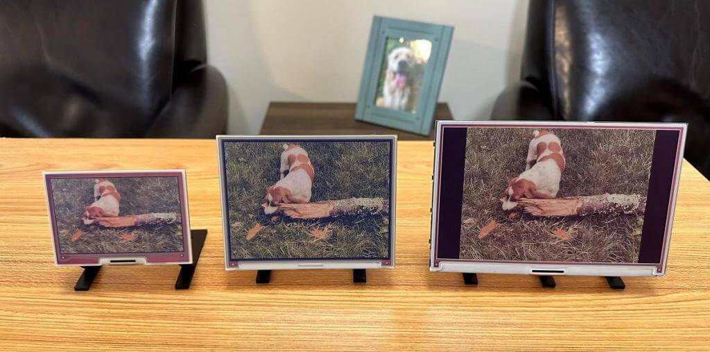 piink e ink photo frame
