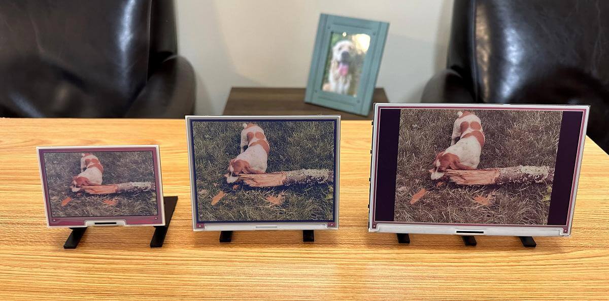 piink e ink photo frame