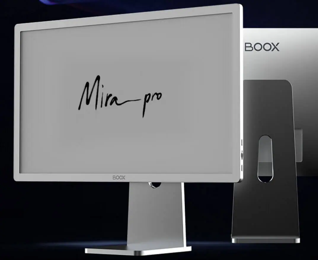 Onyx Boox releases new Mira Pro 25.3-inch E-Ink monitor with built 