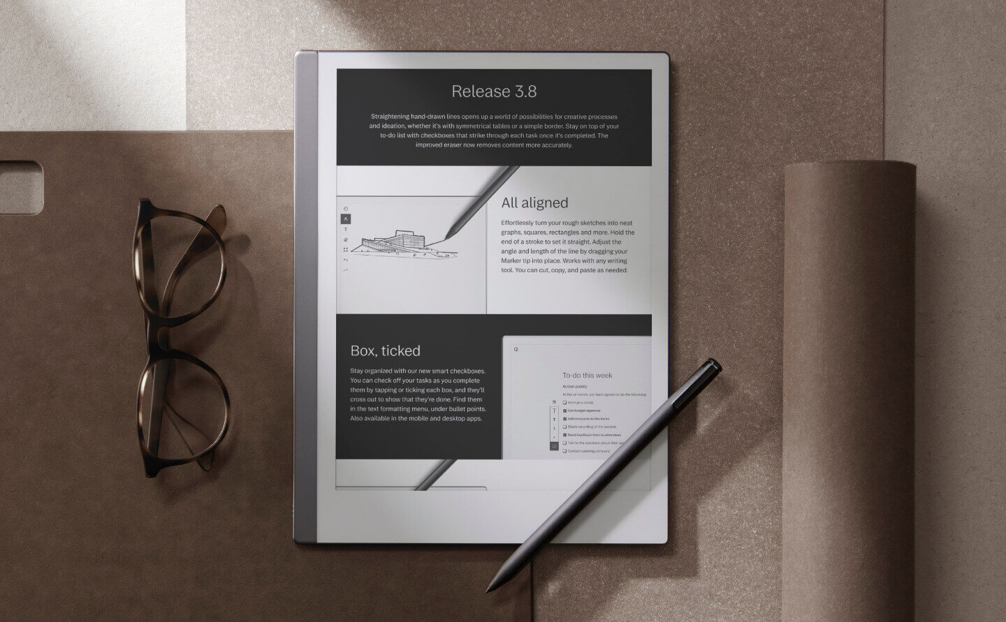 reMarkable paper tablet has sketches, notes and documents in its sights