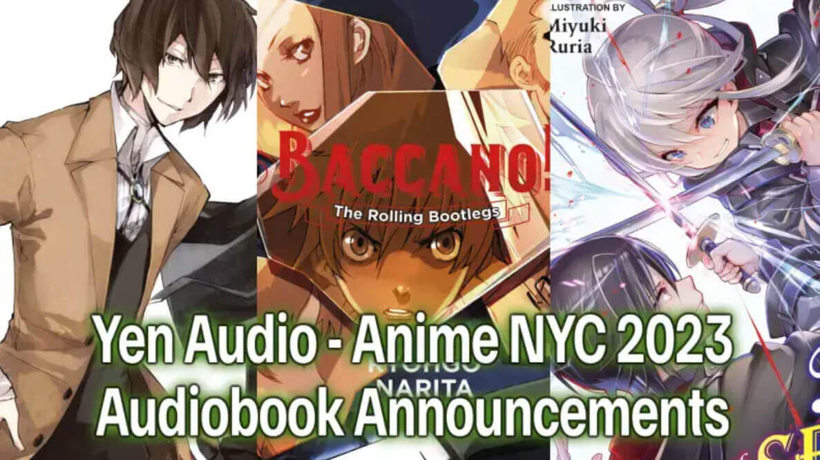 Anime NYC Sees 3 New Yen Press Audio Titles: Bungo Stray Dogs & More