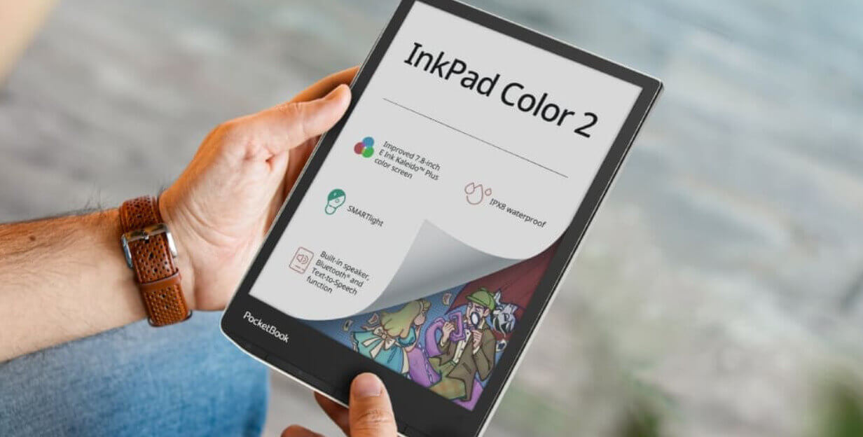 PocketBook InkPad Color 3 introduced as new waterproof E-reader