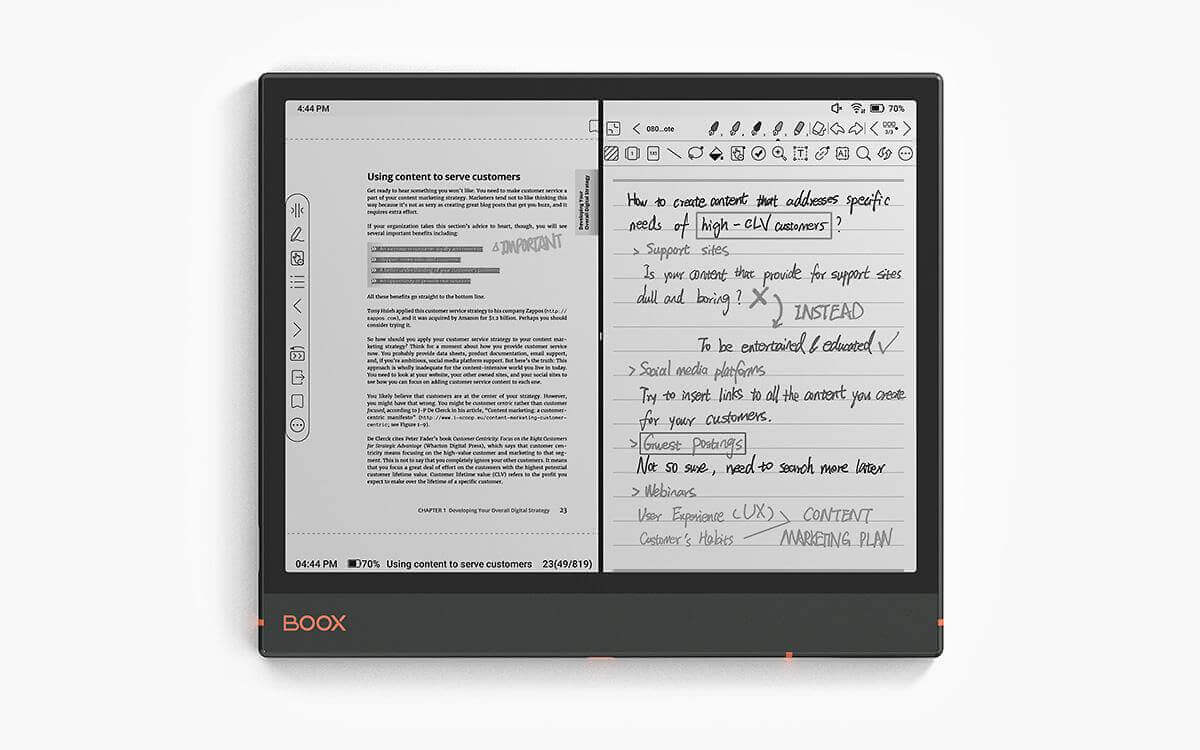 BOOX Note Air3 C  10.3'' Color ePaper Reader and Notepad – The