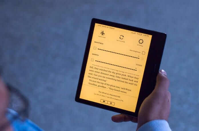 How to set warm light schedule on the Kindle Paperwhite - Good e