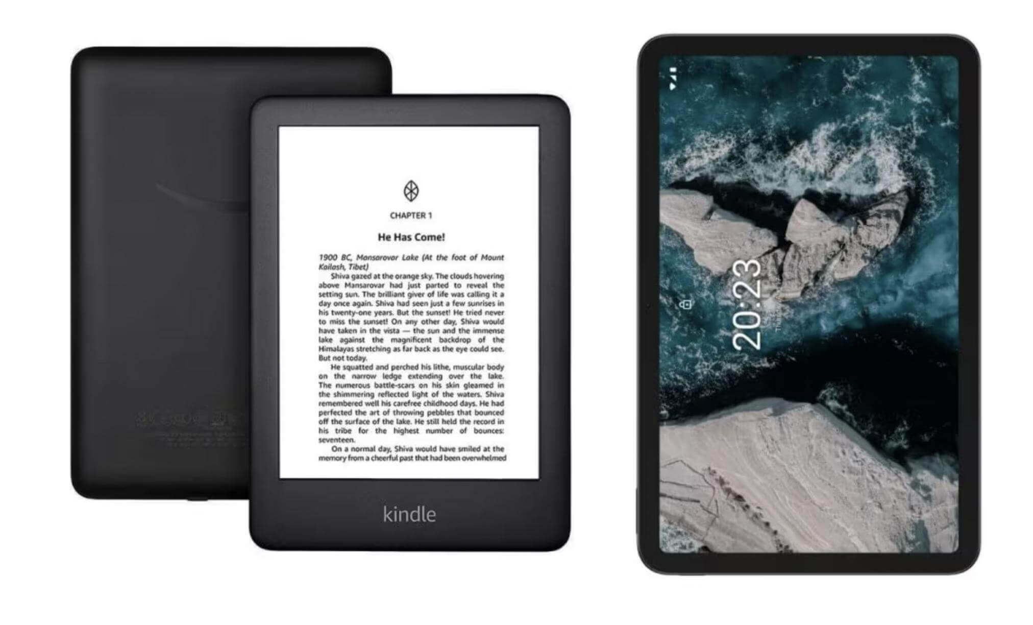 Kindle – The lightest and most compact Kindle, with extended battery  life, adjustable front light, and 16 GB storage – Black