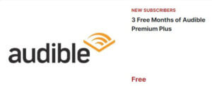 Audible promotion