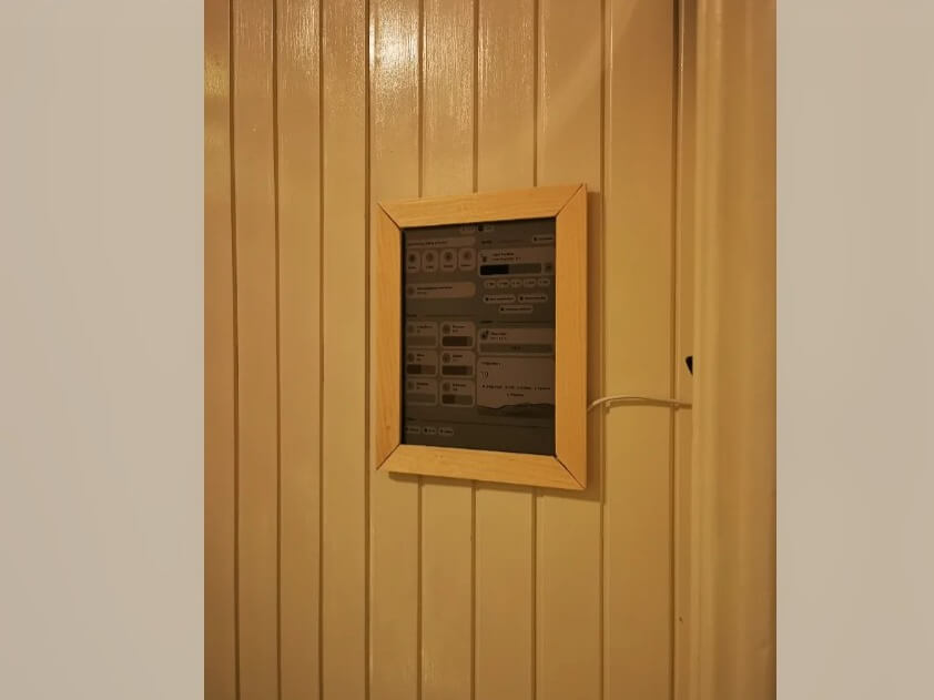 Home Assistant E Ink Dashboard