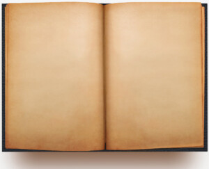 blank pages in books