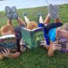 Children book reading