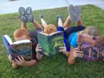 Children book reading