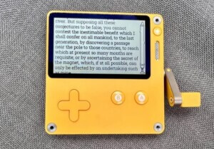 Playdate ereader