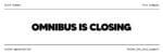 omnibus comic app closing