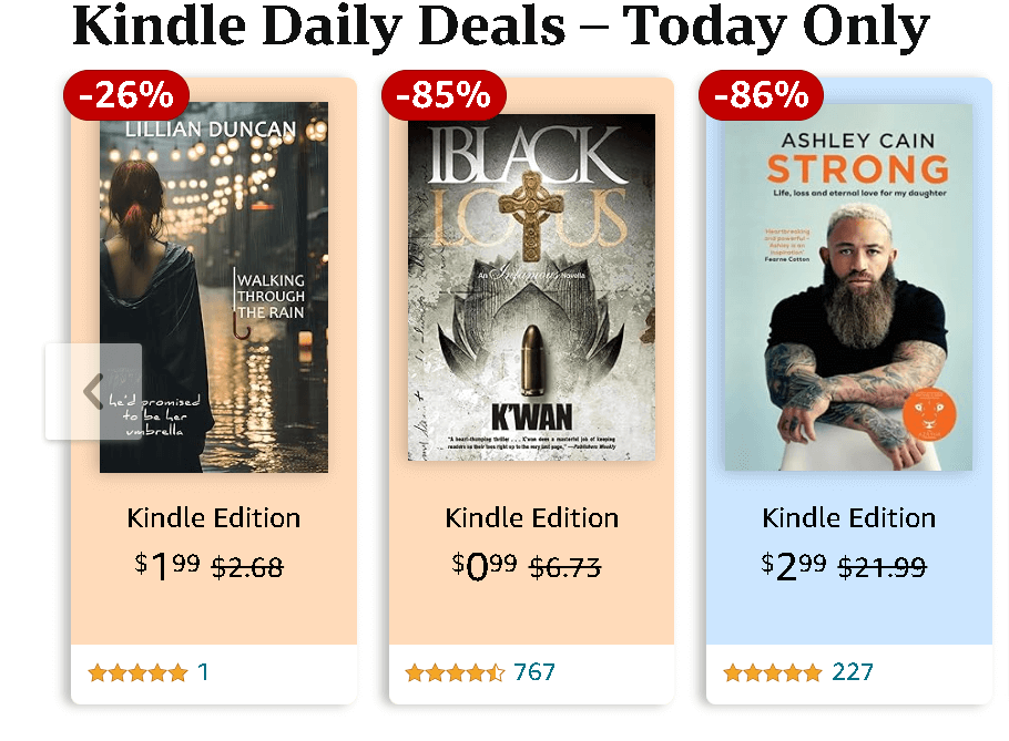 Screenshot -- - Good E-reader amazon book deals