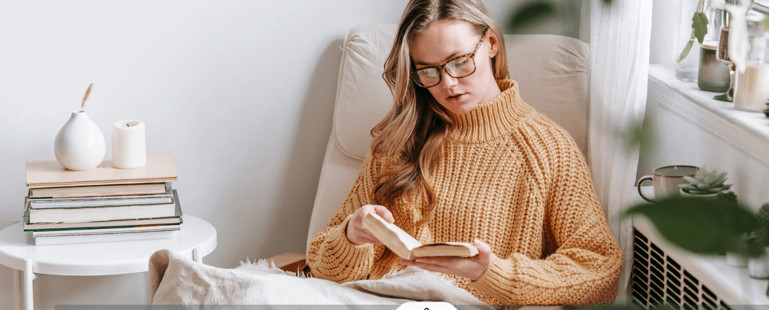 Distraction free reading
