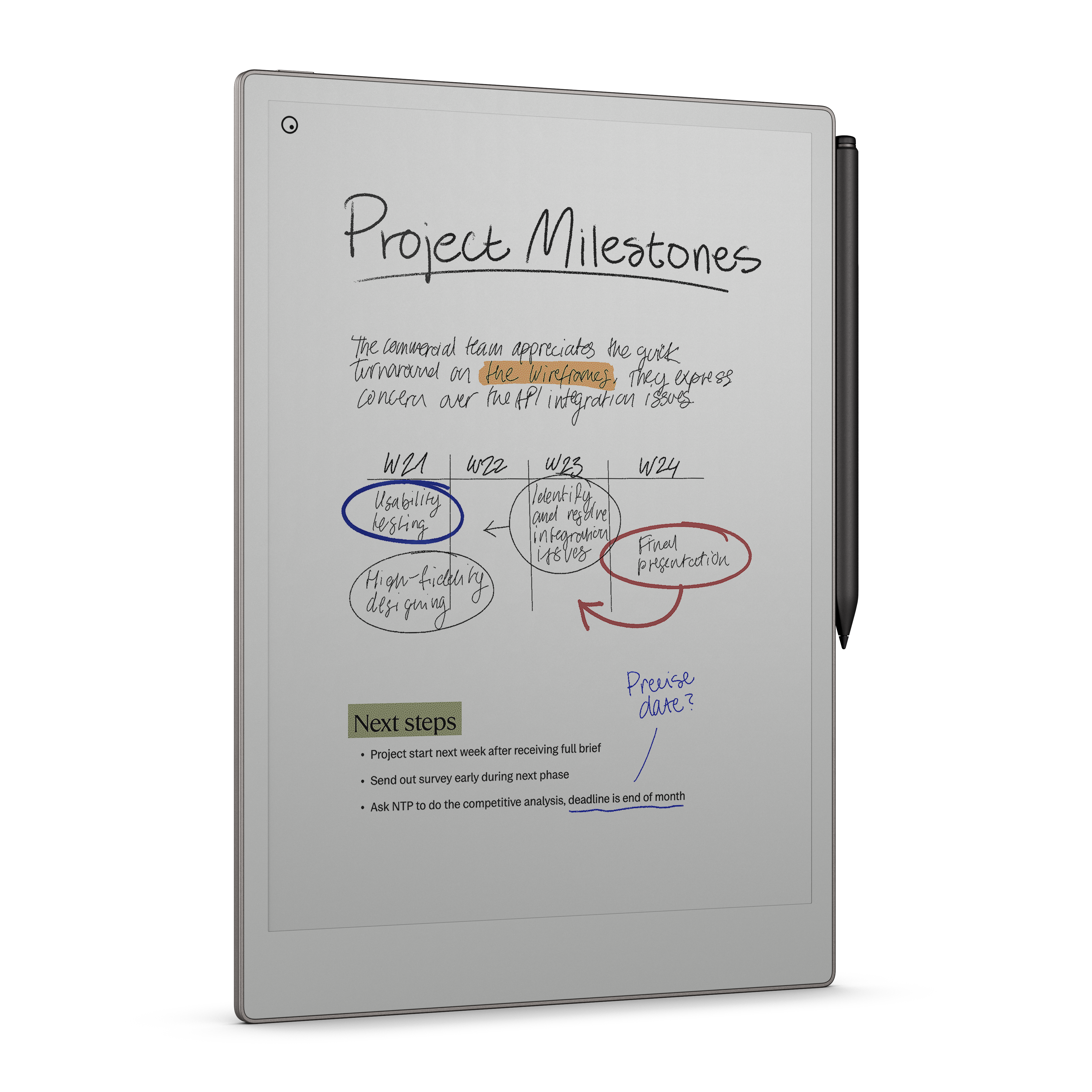 ReMarkable's Paper Pro Brings a Color Screen to Its Focus