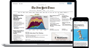 Nytimes Iphone Laptop