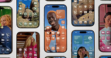 apple liquid glass interface iOS26 transparent designboom 10
